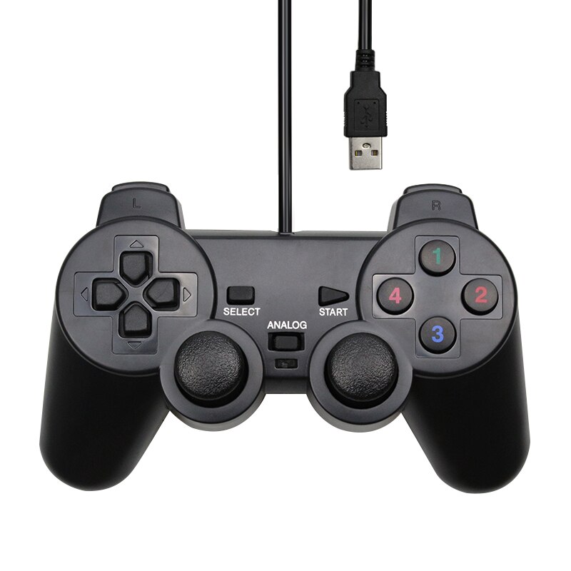 PC ǻ ƮϿ  ̽ƽ  USB PC Ʈѷ, WinXP, Win7, Win8, Win10, Vista Black  е